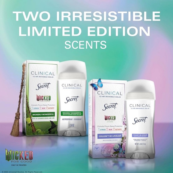 Wicked Olay Body Wash and Secret Deodorant Glinda's Edition Couldn't Be Lovelier - Picture 10 of 10